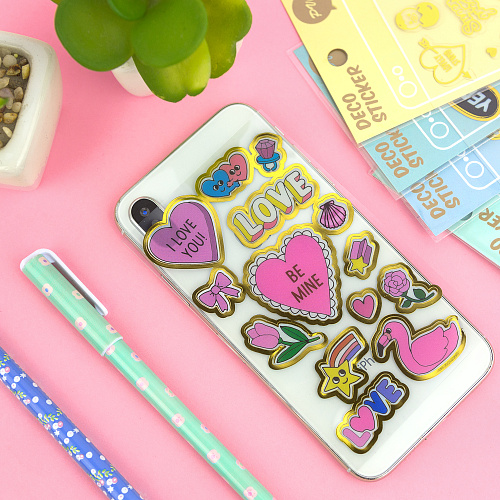 Наклейки "Colorful ver.1" (love)