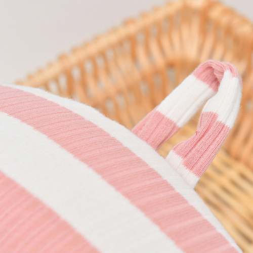 Подушка для путешествий "Полоски", Memory Foam (розовая)