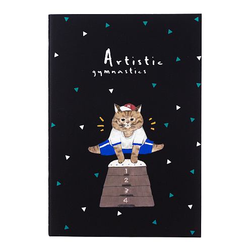 Тетрадь "Cat sports" (гимнастика)