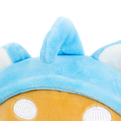 Игрушка-подушка "Корги в кигуруми" голубой 24см