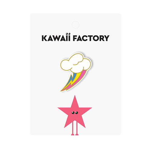 Значок "Радужная тучка"