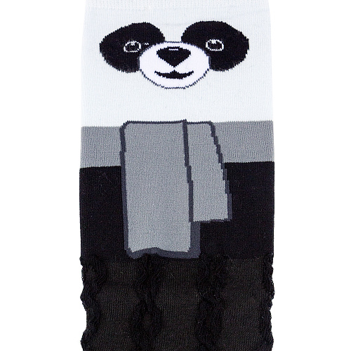 Носки "Уютная зима" (панда)