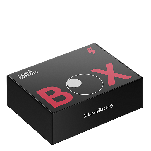 Подарочная коробка Kawaii medium Black