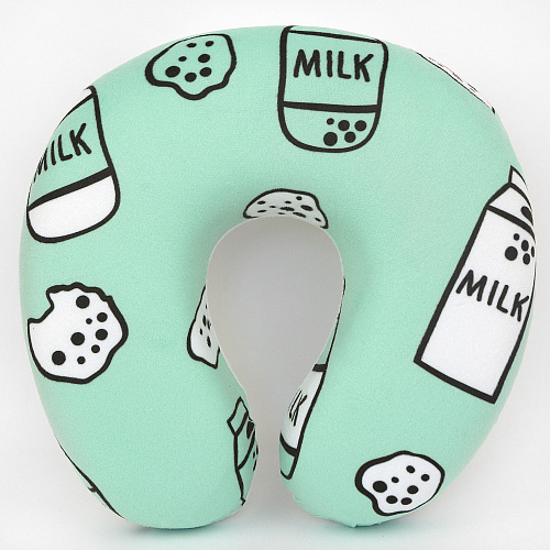Подушка для путешествий "Milk", Memory Foam