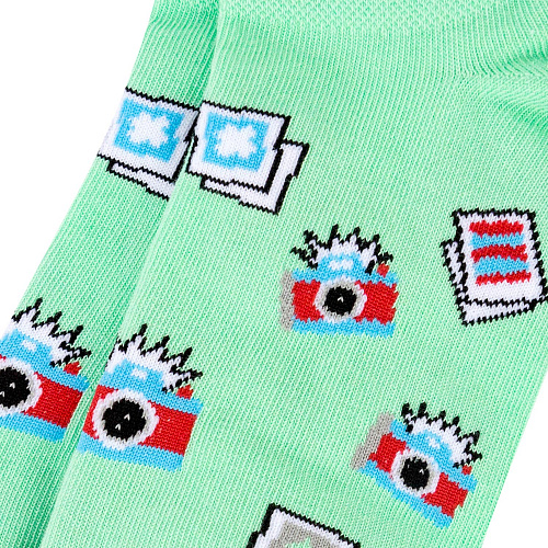 Носки короткие "Фото", разм.35-39