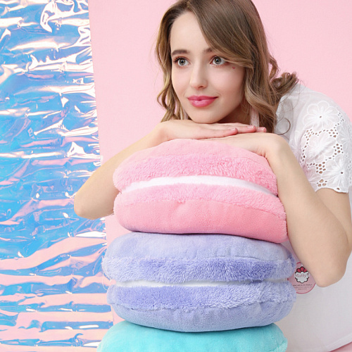 Игрушка-подушка "Macaron" (голубая)