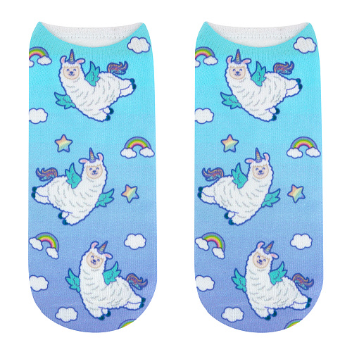 Носки "Rainbow Llama"