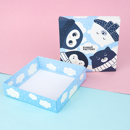 Коробка подарочная "Уютная зима"