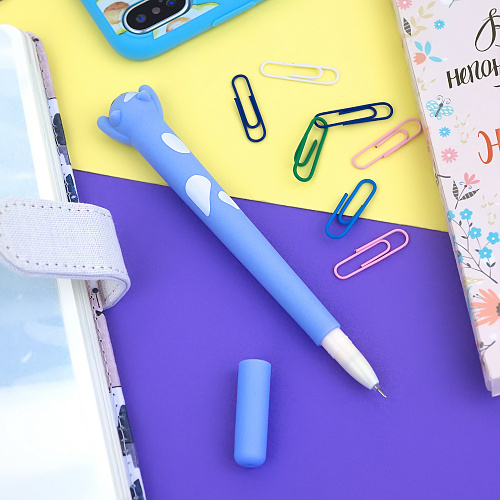 Ручка "Catty" (голубая)