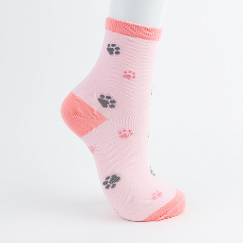 Носки "Лапки следы", разм.35-39