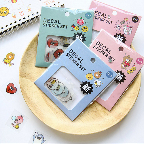 Набор мини-наклеек "Deco Cuties"