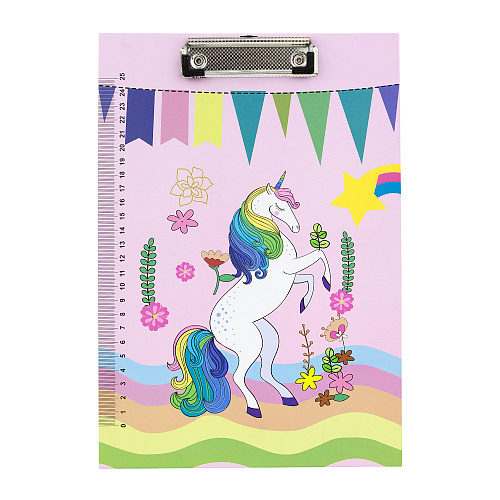 Папка-планшет "Unicorn" (радужный)
