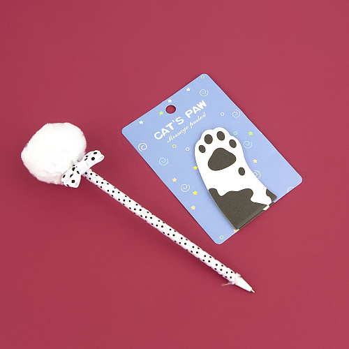 Стикеры "Paw" (черно-белые)