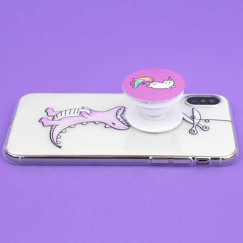 Держатель для телефона/попсокет "Caticorn"