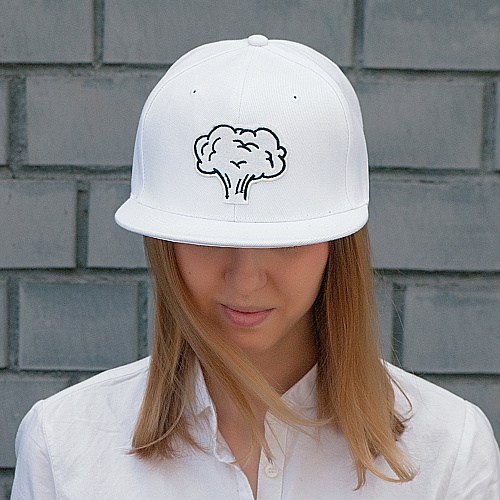 Кепка "Взрыв" (белая)