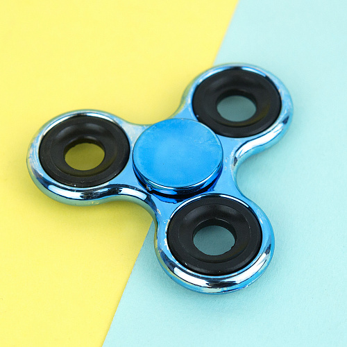 Спиннер Синий металлик