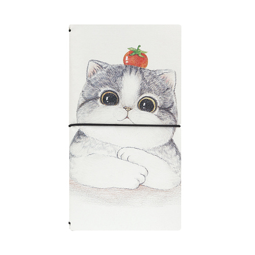 Ежедневник "Котик" (с помидором)