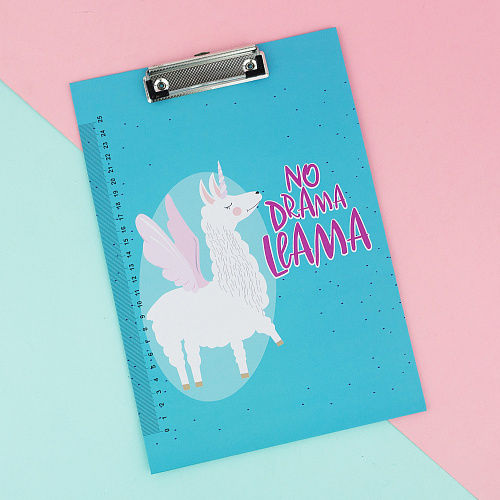 Папка-планшет "Llama" (мятный)