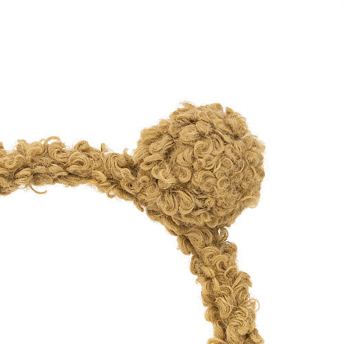 Ободок-повязка "Ушки мишки" (коричневый)