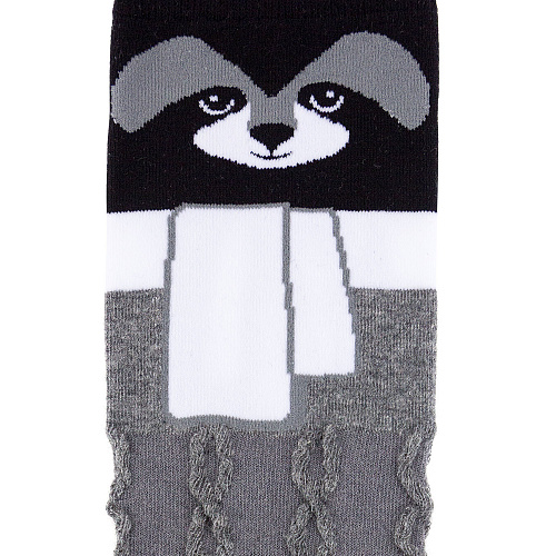 Носки "Уютная зима" (енот)