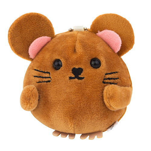 Брелок "Мышонок" (коричневый)