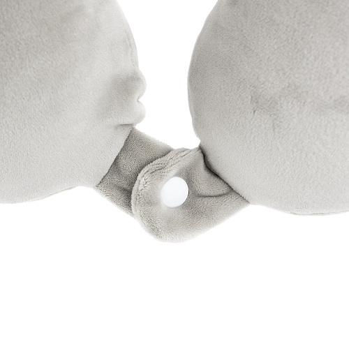 Подушка для путешествий "Бычок" (серый)