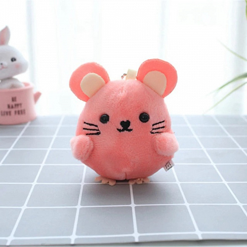 Брелок "Мышонок" (розовый)