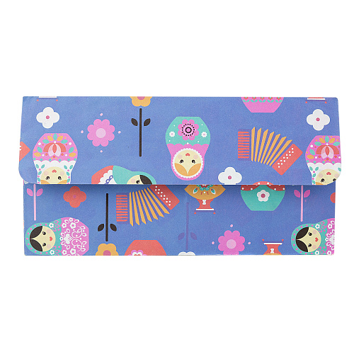  Подарочный конверт 21,5 х 11 см (в ассортименте)