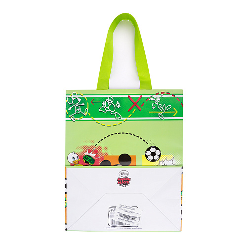 Подарочный пакет с объемной аппликацией, 26 х 32 х 15 см (в ассортименте)