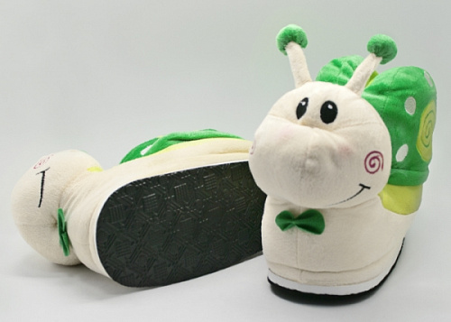 Тапочки "Snails" (зеленые)