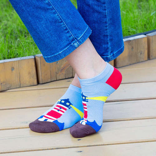 Носки короткие "Маяк", разм. 40-45