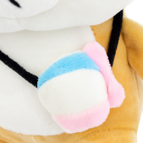 Игрушка-подушка "Корги в кигуруми" голубой 24см