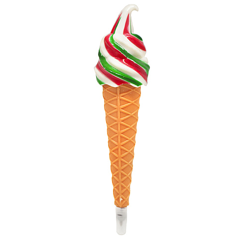 Ручка "Ice Cream" (красно-зеленая)