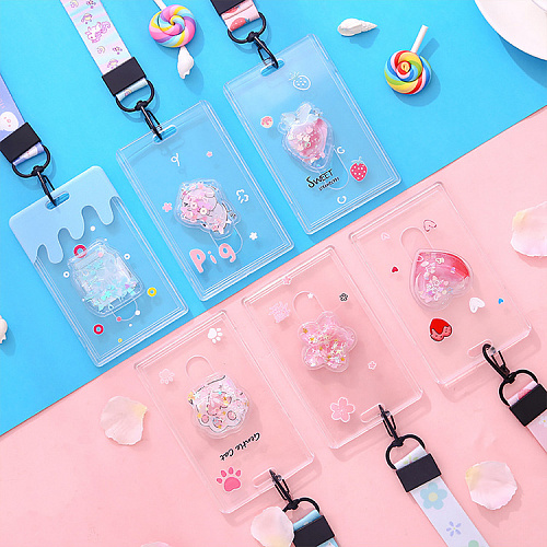 Бейдж на ленте с карабином (лапка)