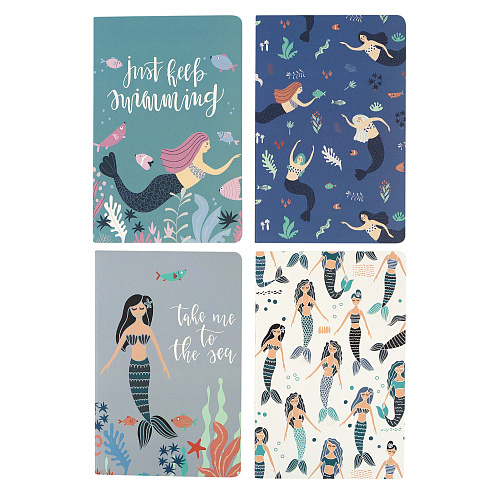 Тетрадь "Mermaids" (синяя)