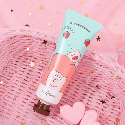 Крем для рук фруктовый "Клубника"