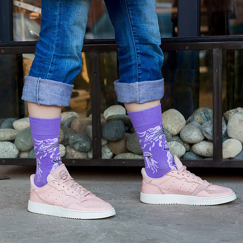 Носки "Медузы", разм.35-39