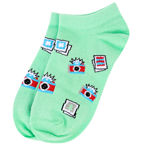 Носки короткие "Фото", разм.35-39