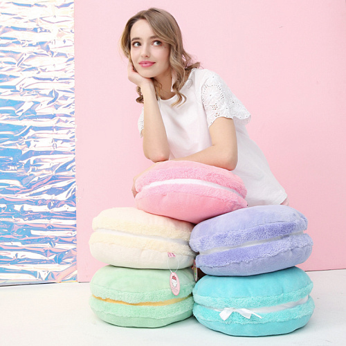 Игрушка-подушка "Macaron" (голубая)