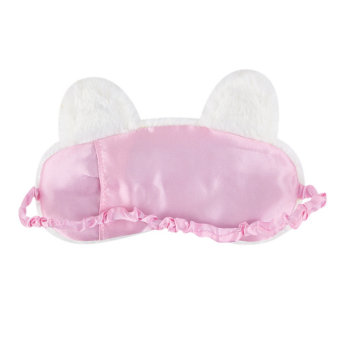Маска для сна "Пушистый кот" (белый)