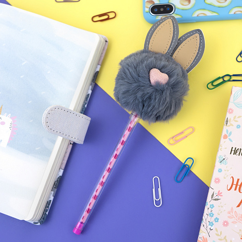 Ручка "Кролик" (серая)