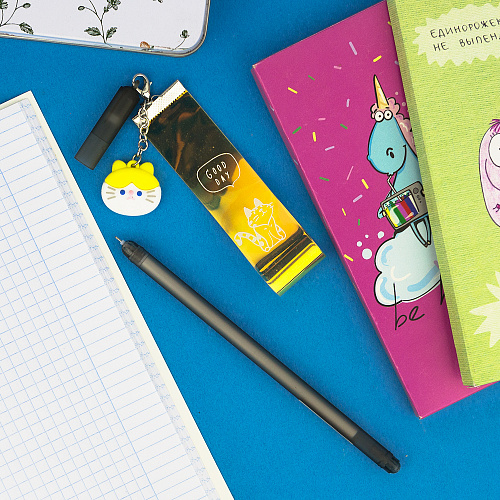 Ручка "Good cat" (желтая)