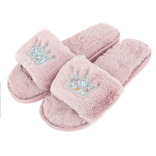 Тапочки "Корона" (розовая)