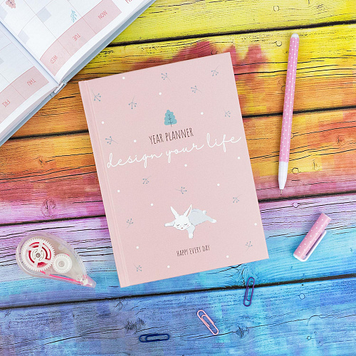 Ежедневник "Design your life" Зайка