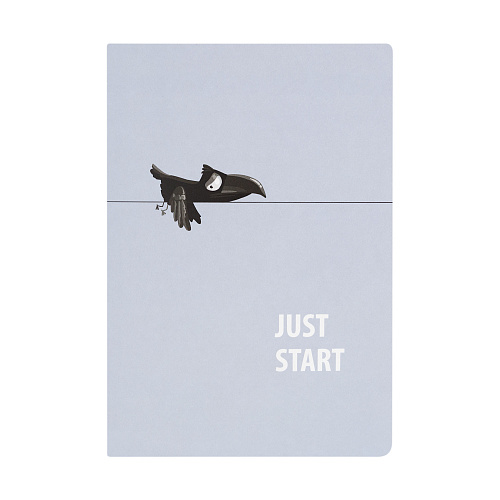 Блокнот в точку А5 "Just start"
