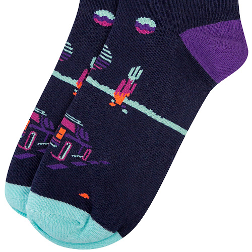 Носки "Retro wave", разм.40-45