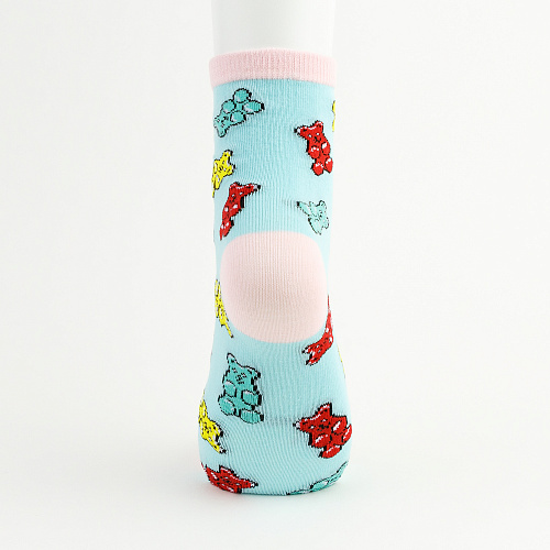 Носки "Мишки на мятном", разм.35-39