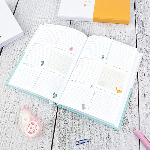 Ежедневник "Design your life" Слоники