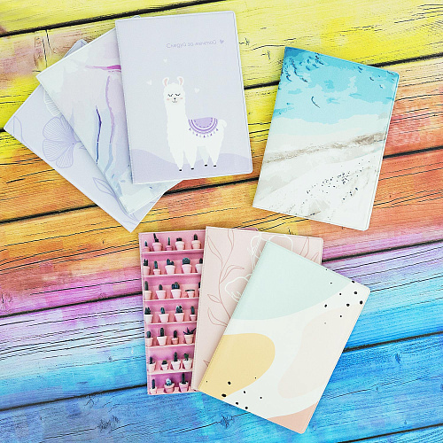 Обложка для паспорта "Кактусы на полке"