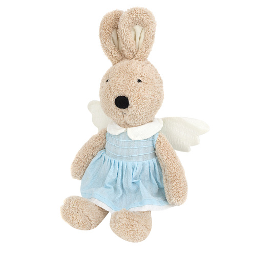 Игрушка-подушка "Зайка с крылышками" (голубая) 45см